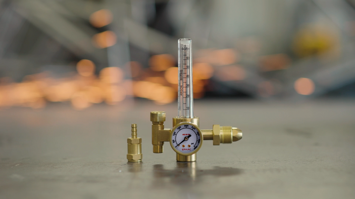Tragbares Gas-Durchflussmessgerät Für MIG/TIG-Schweißen – Skala 0–25 L/min, Für Brennerdüsen Tragbares Gas-Durchflussmessgerät Für MIG/TIG-Schweißen – Skala 0–25 L/min, Für Brennerdüsen