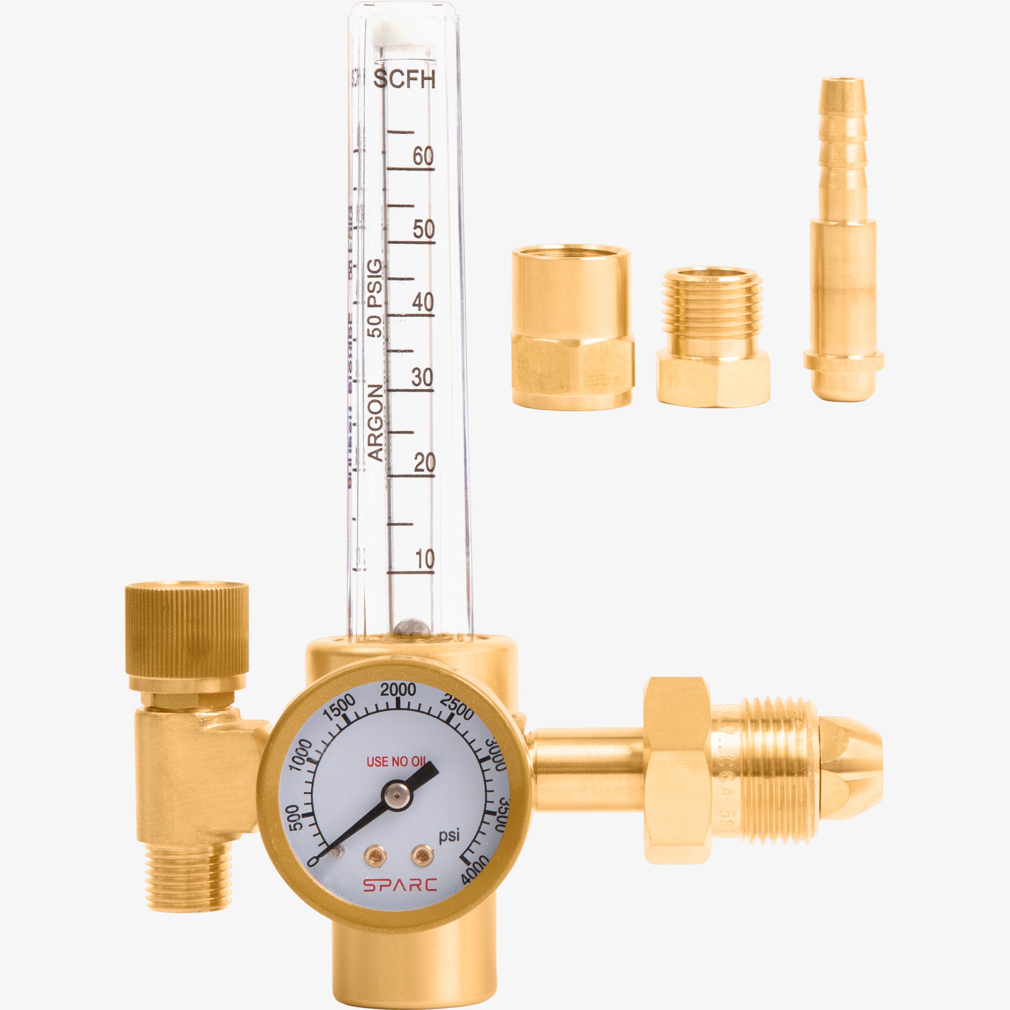 Argon CO2 Flow Meter 0-70 CFH CGA580